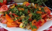 Marinated Tomato Salad with Herbs